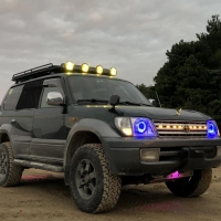 擎耀越野车射灯智能音乐律动控制系统方案引领汽车照明新纪元